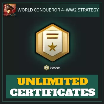 Unlimited Certificates — World Conqueror 4