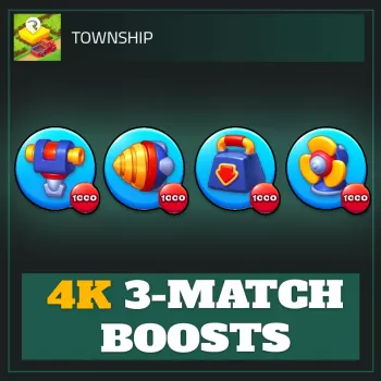 4K 3-Match Boosts — Township