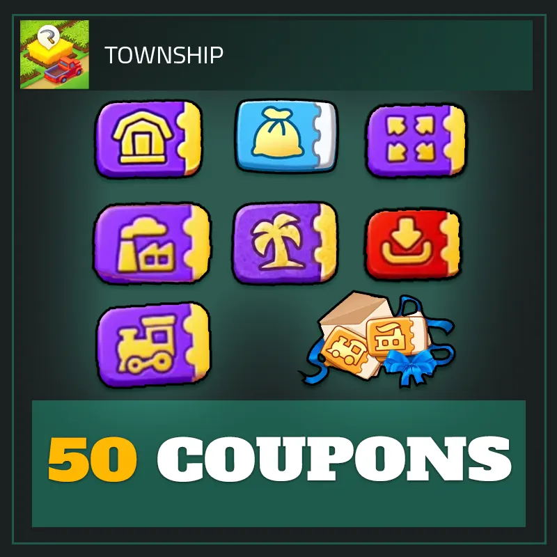 50 Coupons — Township