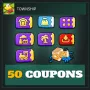 50 Coupons — Township