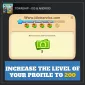 Increase the level of your profile to 200 — Township