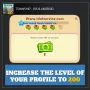 Increase the level of your profile to 200 — Township