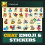 Chat Emoji & Stickers — Township